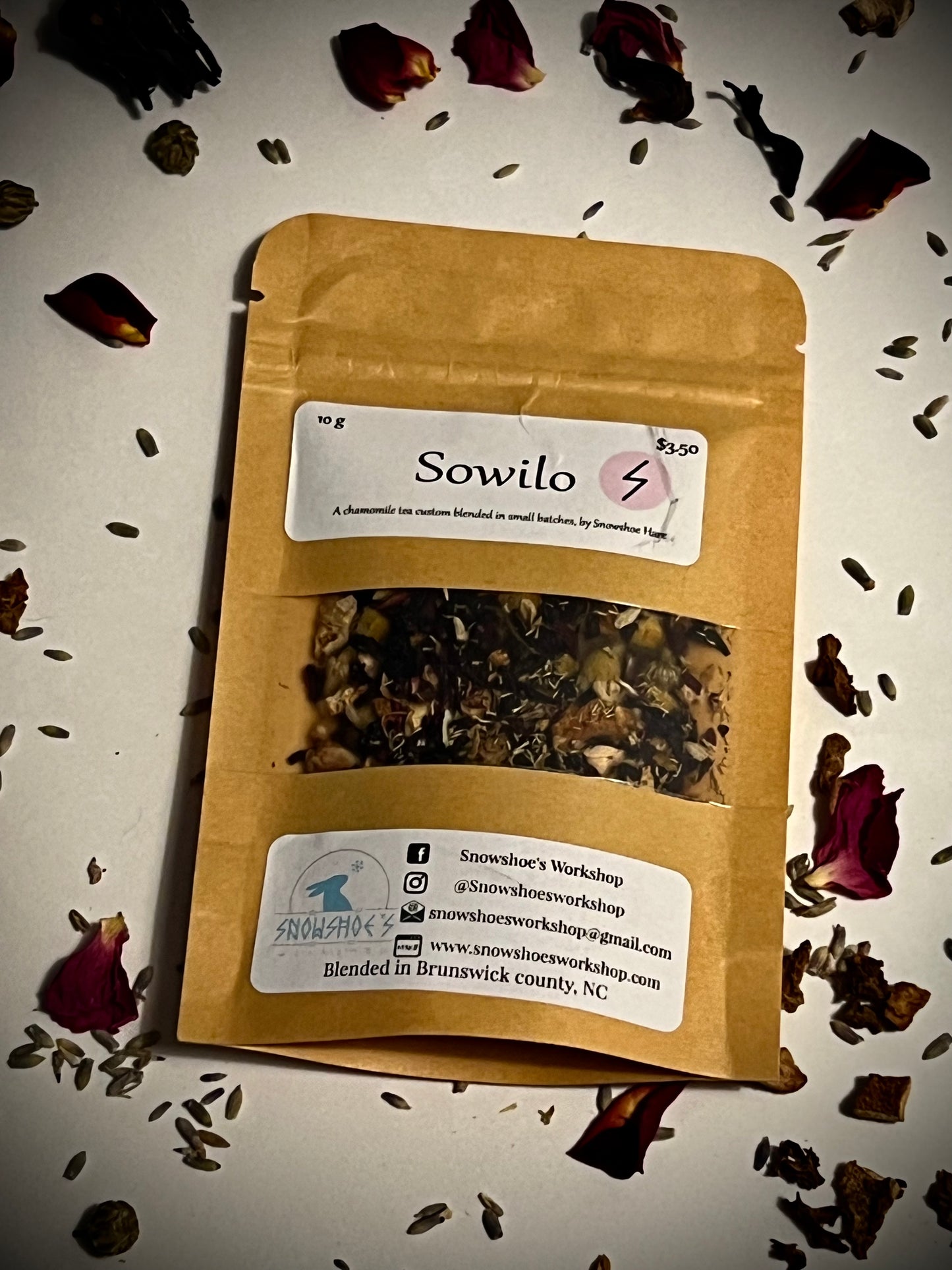 10 grams - Sowilo — Custom Tea Blend by Snowshoe Hare