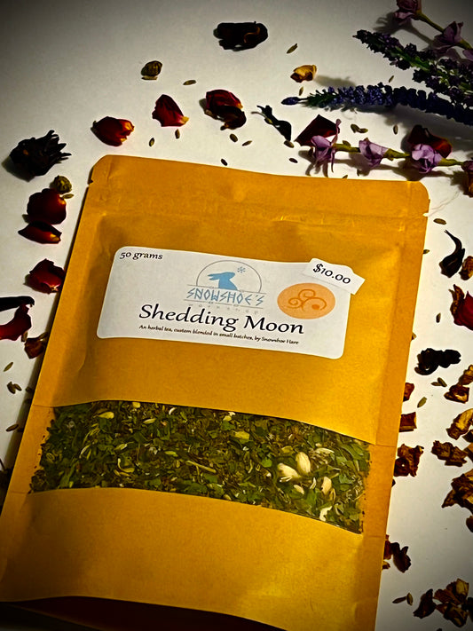 Shedding Moon — Custom Blended Tea by Snowshoe Hare — 50 Grams
