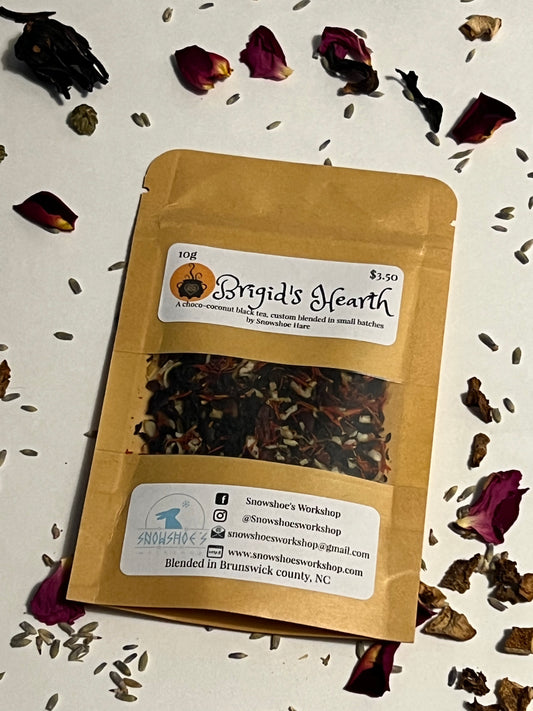 50 Grams— Brigid’s  Hearth— Custom Tea Blend by Snowshoe Hare