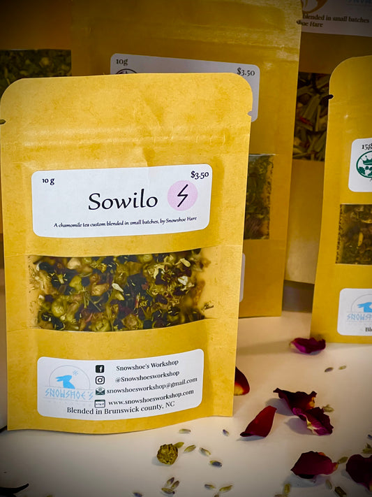 10 grams - Sowilo — Custom Tea Blend by Snowshoe Hare
